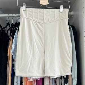 Meshki Boned Biker Shorts